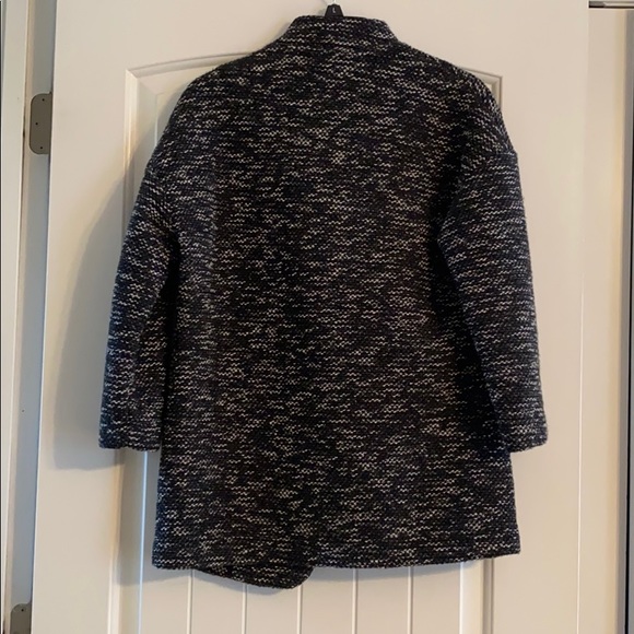 Anthropologie tweed 3/4 sleeve coat